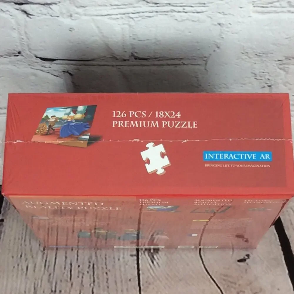 Cinderella Jigsaw Puzzle 3D Interactive 18x24 126 Pieces